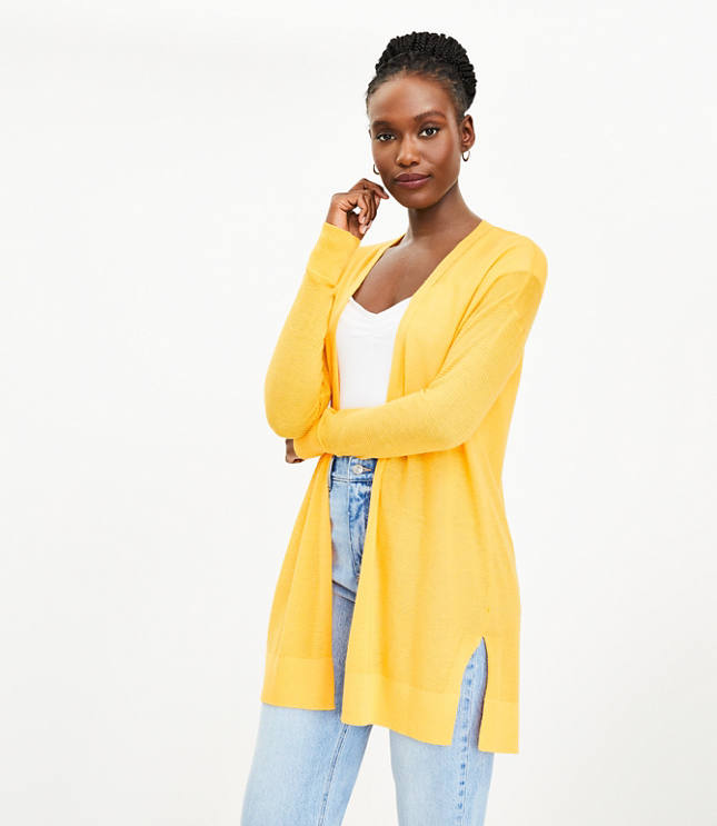 Lightweight on sale long cardigan