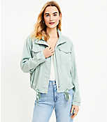 Cinched Twill Jacket carousel Product Image 1