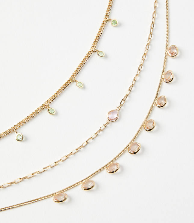 Gem Layered Necklace