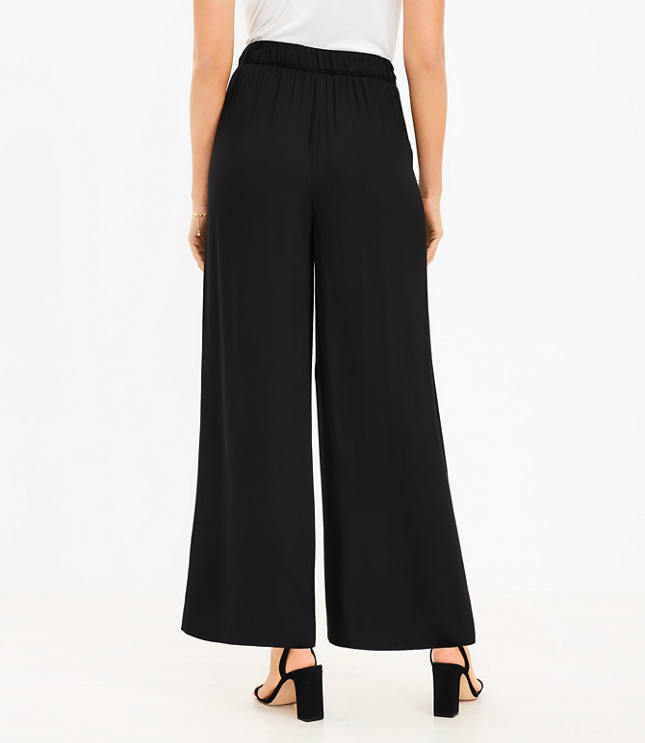 Loft fluid wide outlet leg pants