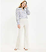 Flare Pants in Twill carousel Product Image 2