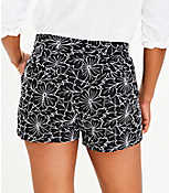 Floral Embroidered Riviera Shorts carousel Product Image 3