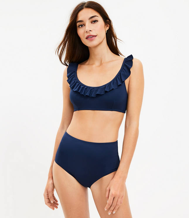 LOFT Beach High Waist Bikini Bottom