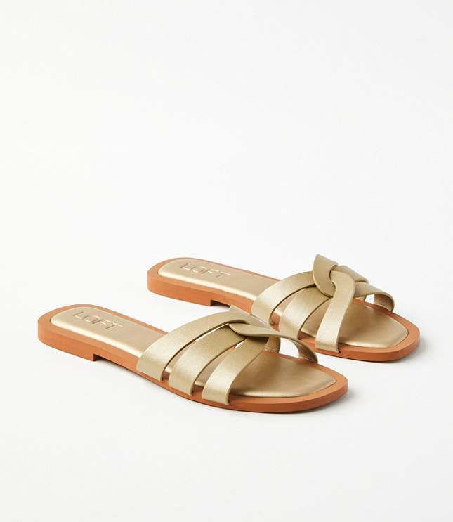 Ann taylor loft hot sale flip flops