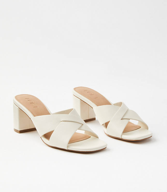 Criss cross mule sandal on sale