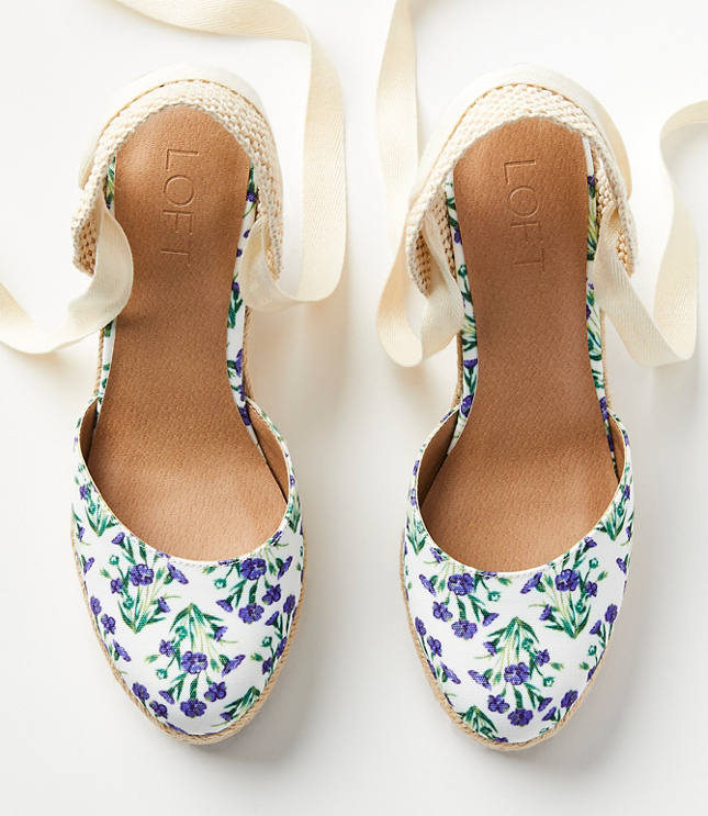 Floral espadrilles 2024