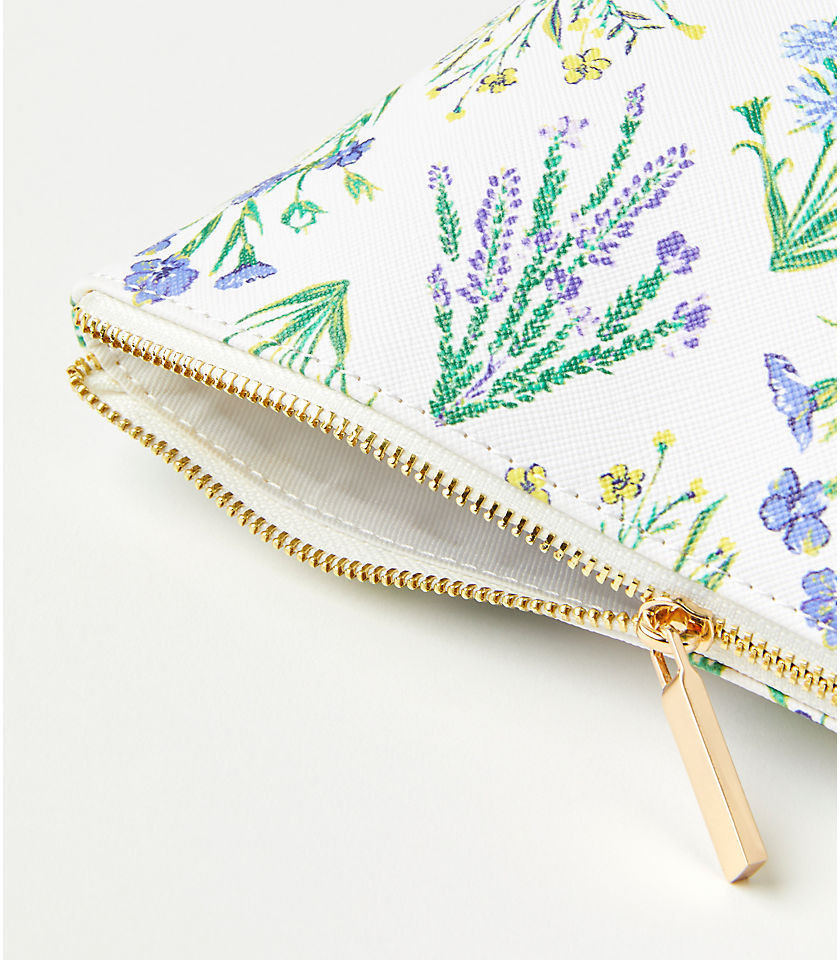 Floral Waterproof Pouch