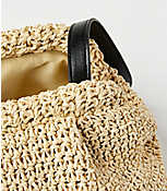 Ruffle Straw Bag carousel Product Image 2