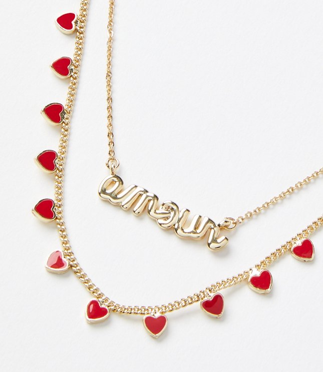 Loft Amour Layered Necklace