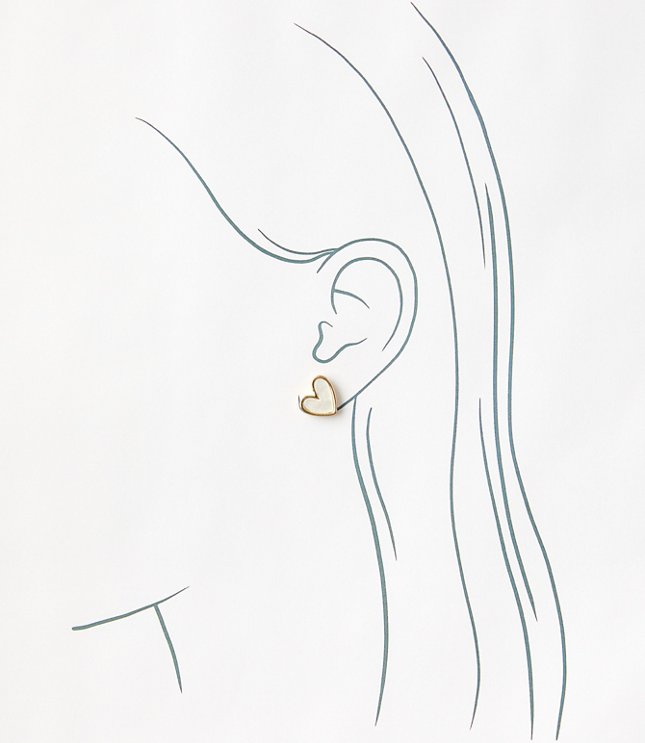 Pearlized Spiral Drop Earrings