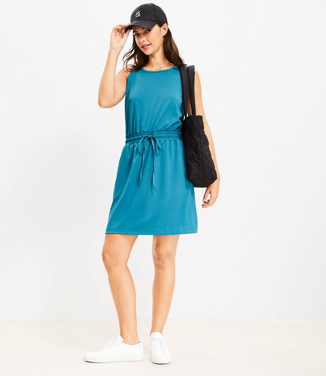 Lou Grey Drawstring Pocket Dress, 43% OFF