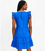 Flutter Sleeve Tiered Swing Dress carousel Product Image 3