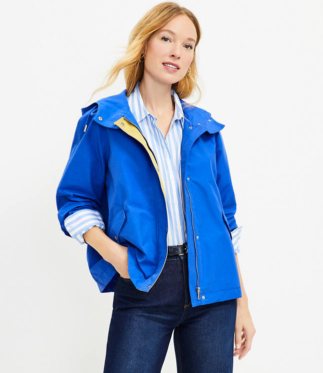 Modern store rain jacket