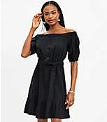 Ruffle Off The Shoulder Dress carousel Product Image 1