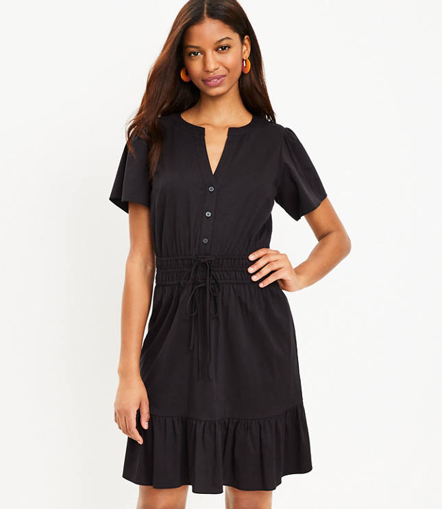 Loft flounce sale tee dress