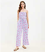 Bloom Smocked Strappy Jumpsuit carousel Product Image 1