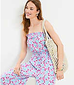 Bloom Smocked Strappy Jumpsuit carousel Product Image 2