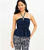 Ruffle Halter Top carousel Product Image 1