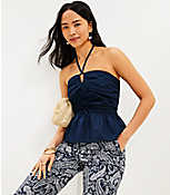 Ruffle Halter Top carousel Product Image 2
