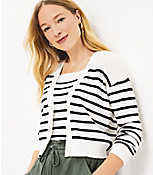 Striped Ribbed Sweater Tank Top carousel Product Image 2