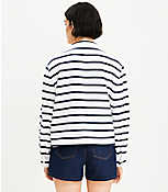 Striped Terry Patch Pocket Jacket carousel Product Image 3