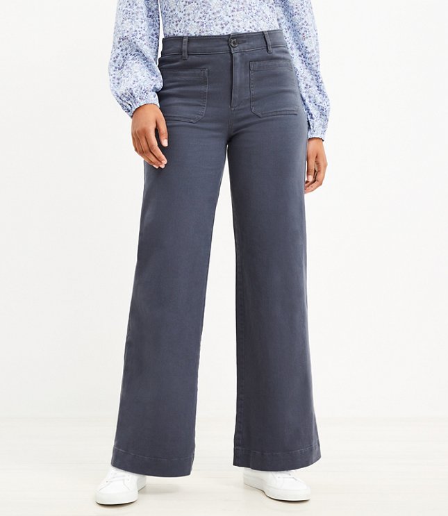 Palmer Wide Leg Cotton Pant – Luxe by the Sea