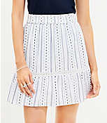 Striped Flounce Skirt carousel Product Image 2
