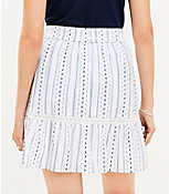 Striped Flounce Skirt carousel Product Image 3