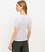 Scoop Neck Perfect Tee carousel Product Image 3