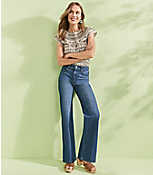 High Rise Wide Leg Jeans in Vintage Dark Wash carousel Product Image 4