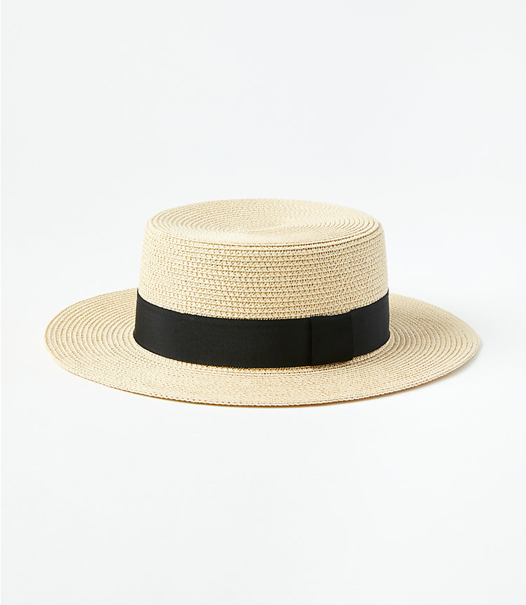 Straw Boater Hat image number null