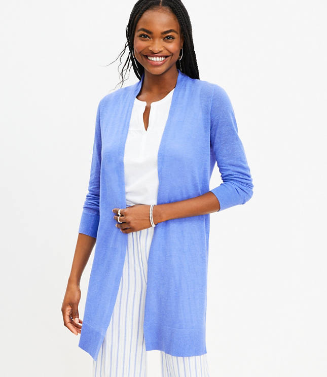 Lightweight open cardigan best sale