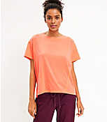 Lou & Grey Topstitched Jersey Tee carousel Product Image 1