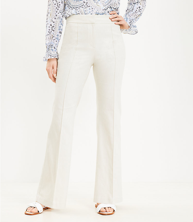 Petite Flare Pants in Twill image number 0