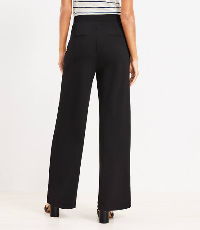 Mariner Wide Leg Pants in Crepe