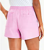 Petite Utility Shorts in Twill carousel Product Image 3