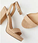 Ankle Strap Block Heel Sandals carousel Product Image 2