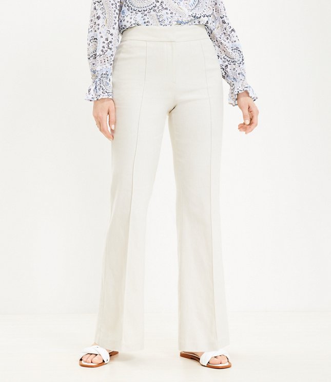 Curvy Flare Pants in Twill