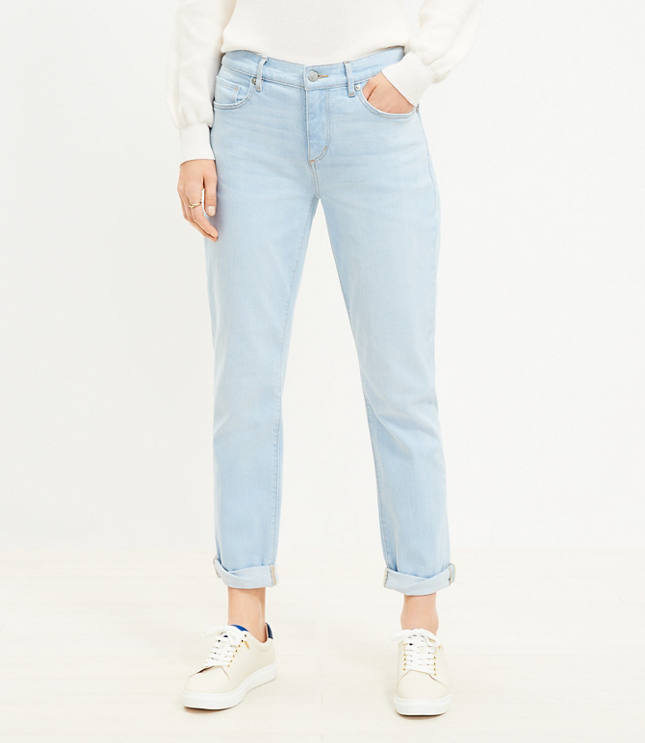 Tall Curvy High Rise Skinny Jeans in Staple Light Indigo Wash