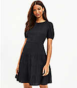 Petite Tiered Flare Dress carousel Product Image 1