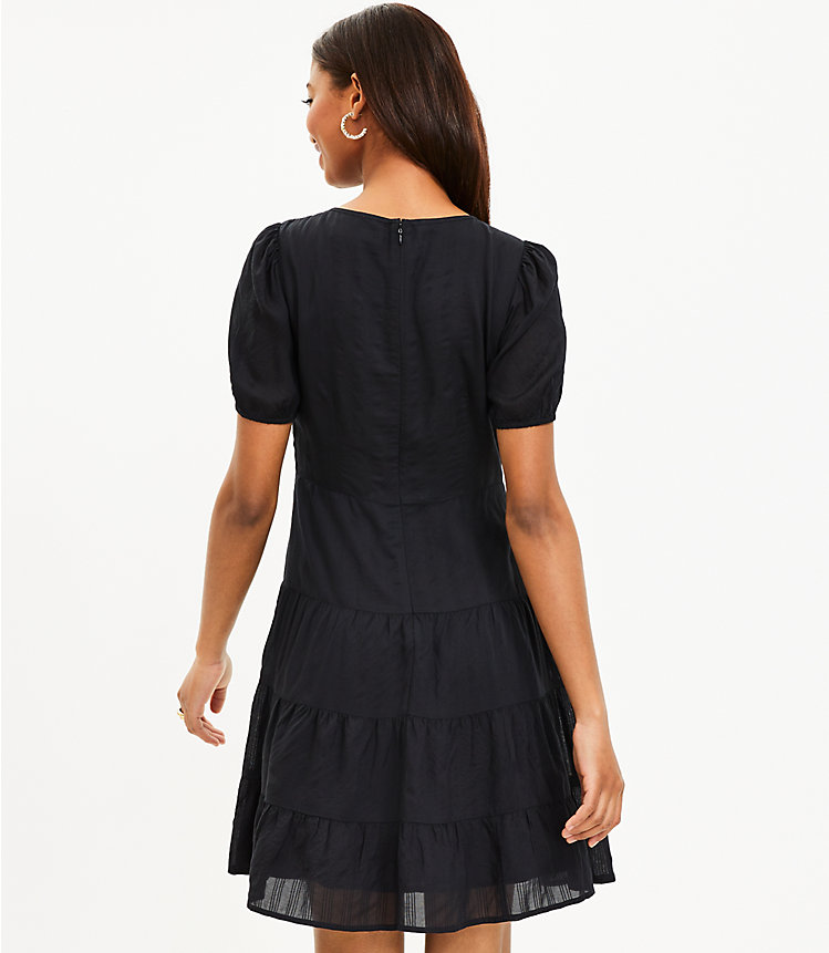 Petite Tiered Flare Dress image number 2