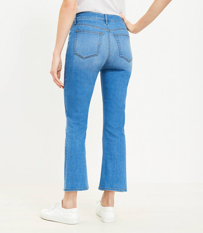 Buy Aerie Denim Kick Flare Overalls online