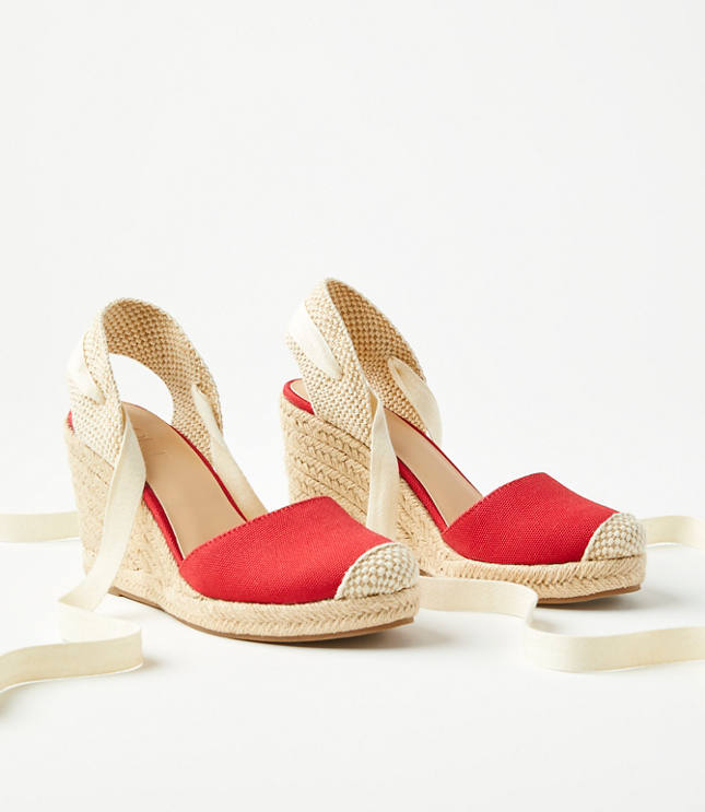 Platform Espadrille Wedges