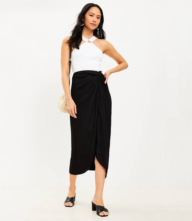 LOFT Beach Sarong Wrap Skirt