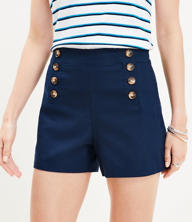 Sailor Shorts in Twill
