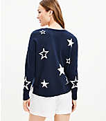 Lou & Grey Star V-Neck Sweater carousel Product Image 3