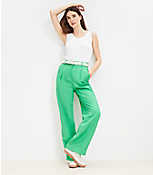 Peyton Trouser Pants in Linen Blend carousel Product Image 1