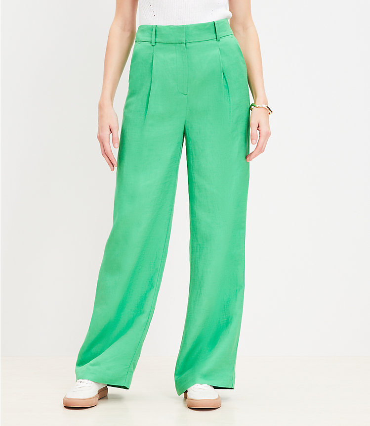 Peyton Trouser Pants in Linen Blend image number 1