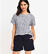 Lou & Grey Striped Jersey Tee carousel Product Image 1