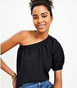 One Shoulder Blouse carousel Product Image 2